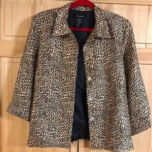 Silkland Jacket leopard print